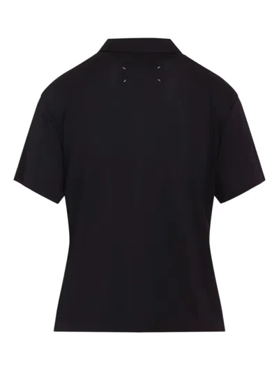 Maison Margiela Polo Shirt In Black