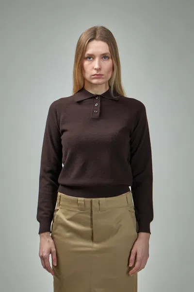 Maison Margiela Polo Shirt In Black
