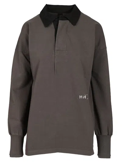 Maison Margiela Polo Shirt In Grey