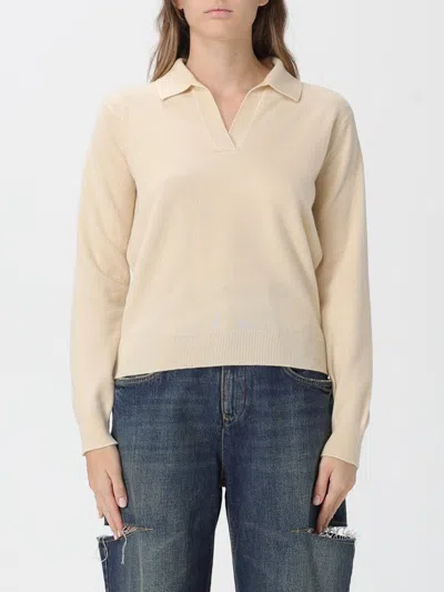 Maison Margiela Polo Shirt  Woman Color Butter In Neutral