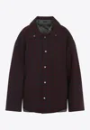 Maison Margiela Checkered Pattern Long Sleeve Jacket In Multi