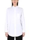 Maison Margiela White Oxford Shirt In White