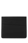 Maison Margiela Portacarte Four Stitches In Black
