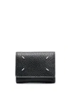 Maison Margiela Four Stitches Wallet In Black