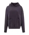 Maison Margiela Pouch-pockets Cotton Hoodie In Black