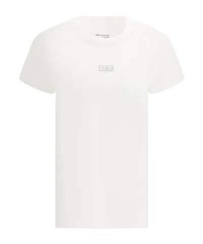 Maison Margiela Print T-shirt In White