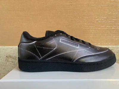 Pre-owned Maison Margiela Project 0 Tennis Low Tops In Black