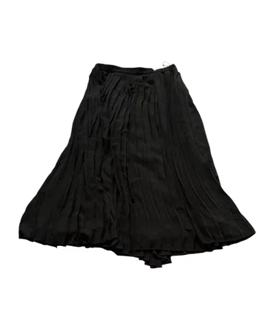 Maison Margiela Pull Over Skirt Dress In Black