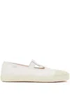 Maison Margiela Rubber Sole Sneakers Featuring Cut-out Detail
