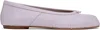 Maison Margiela Purple Tabi New Ballerina Flats In T5186 Glicine