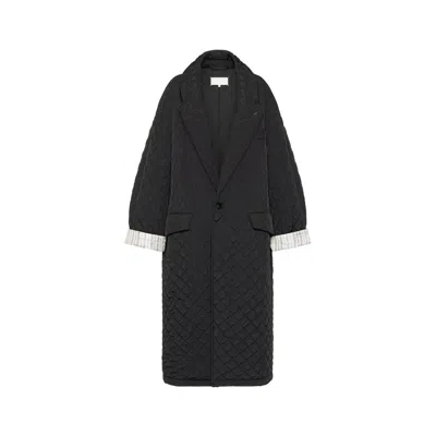 Maison Margiela Quilted Coat Woman Black