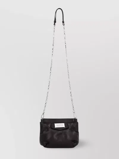 Maison Margiela Quilted Leather Clutch Chain Removable