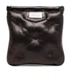 Maison Margiela Glam Slam Mini Flat Pocket Shoulder Bag In Black