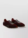 Maison Margiela Quilted Low Top Sneakers With Contrast Heel