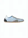 Maison Margiela Quilted Low-top Sneakers With Suede Overlays And Gum Rubber Sole In White