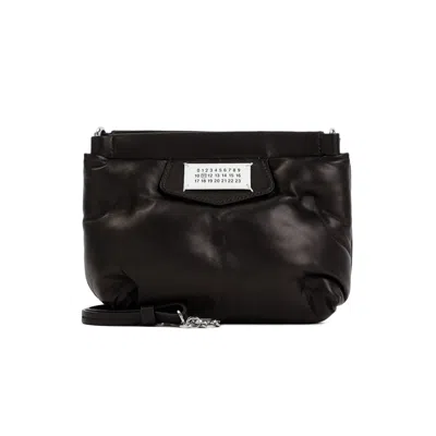 Maison Margiela Black Quilted Mini Handbag For Men By