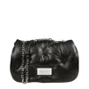 Maison Margiela Quilted Shoulder Bag With Chain Strap In Black