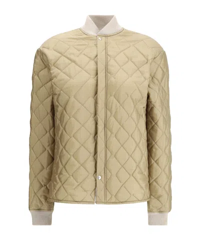 MAISON MARGIELA MAISON MARGIELA QUILTED SNAP-BUTTON BOMBER JACKET