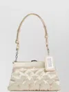 Maison Margiela Quilted Tote Bag Chain Strap In White