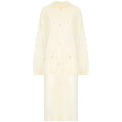 Maison Margiela Single-breasted Trench Coat In Neutral