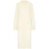 Maison Margiela Maison Martin Margiela Women Rubberized Cotton Caban Coat In Beige