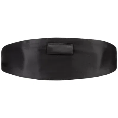 Pre-owned Maison Margiela Rare 2000's Maison Martin Margiela Black Satin Cummerbund