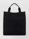 Maison Margiela Rectangular Shopping Bag Top Handles In Black