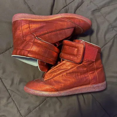 Pre-owned Maison Margiela Red  Future High Shoes