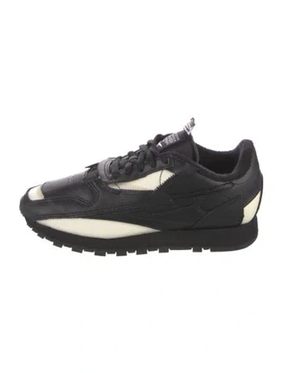 Pre-owned Maison Margiela Reebok Classic Leather Re-co  Project 0 'memory Of' V2 Core Black Sneakers