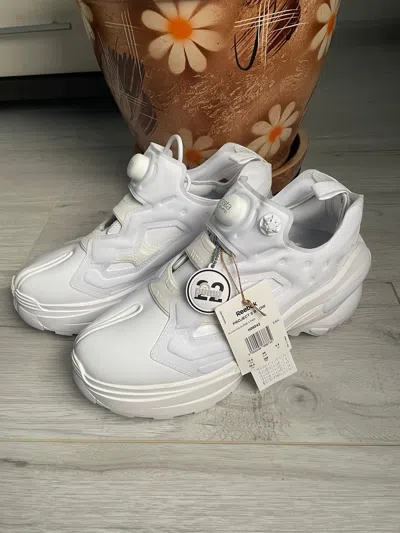 21ss「MAISON MARGIELA」✖Reebok White タビ Tabi project 0 low trainers Maison Margiela X Reebok White