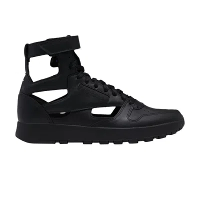 Pre-owned Maison Margiela Reebok X  Classic Leather Tabi High 'black' | Men's Size 39