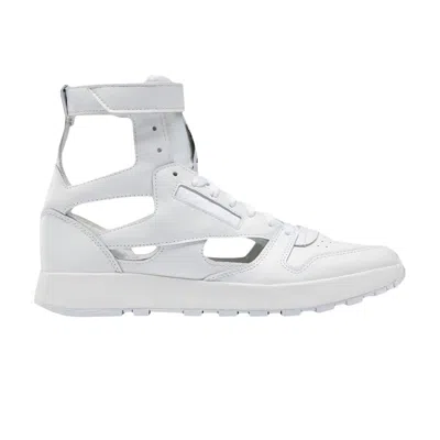 Pre-owned Maison Margiela Reebok X  Classic Leather Tabi High 'white' | Men's Size 40
