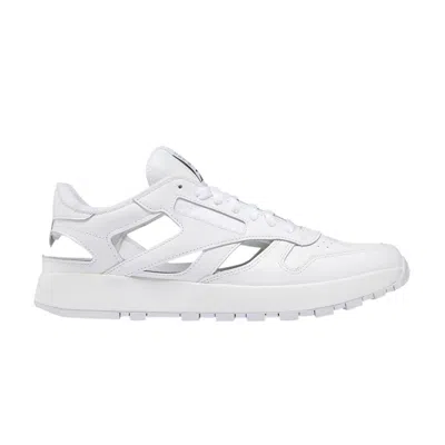 Pre-owned Maison Margiela Reebok X  Classic Leather Tabi Low 'project 0 - White' | Men's Size 4