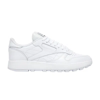 Pre-owned Maison Margiela Reebok X  Classic Leather Tabi 'white' | Men's Size 40