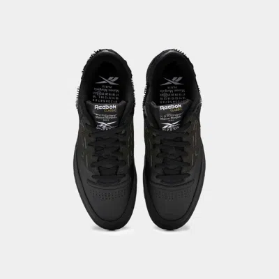 Pre-owned Maison Margiela Reebok X  Club C Reworked Deconstructed Shoes In Black