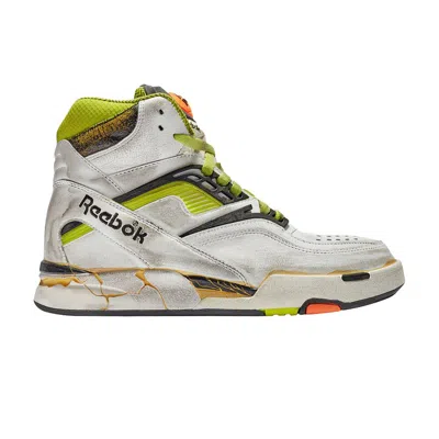 Pre-owned Maison Margiela Reebok X  Pump Tz Deadstock 'green' | White | Men's Size 40.5