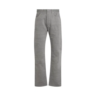 Maison Margiela Regular And Straight Pants In Gray