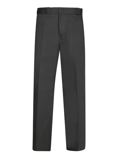 MAISON MARGIELA REGULAR BLACK TROUSERS