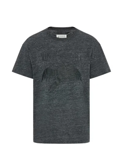 Maison Margiela Regular T-shirt In Gray