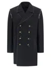 Maison Margiela Versatile Coat With Removable Inner Layer In Black
