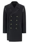 Maison Margiela Versatile Coat With Removable Inner Layer In Multi