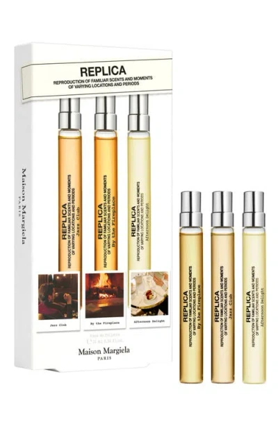 Maison Margiela Replica 3-piece Travel Spray Discovery Gift Set In Transparent