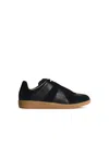 MAISON MARGIELA MAISON MARGIELA 'REPLICA' BLACK LEAR SNEAKERS