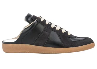Pre-owned Maison Margiela Replica Cutout (women's) Sneakers In Black/gum In Multi