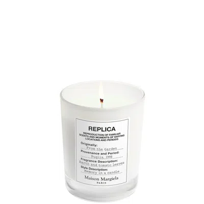 Maison Margiela Replica From The Garden Candle 165g In White