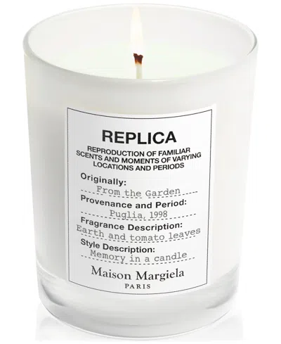 MAISON MARGIELA REPLICA FROM THE GARDEN SCENTED CANDLE, 5.82 OZ.