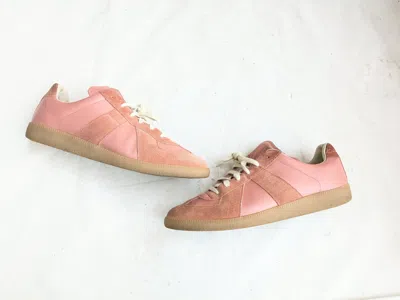 Pre-owned Maison Margiela Replica Gat 12 45 Coquille Shoes In Pink