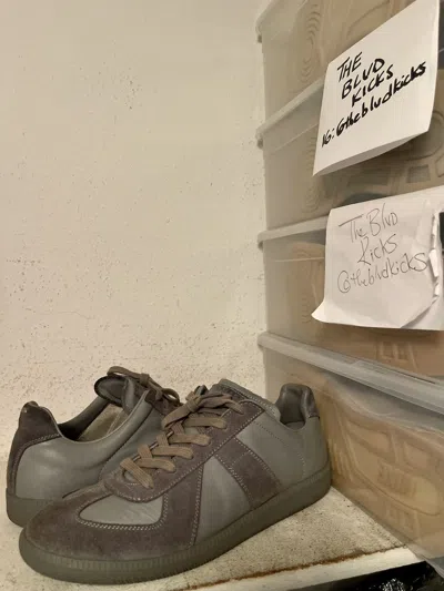 Pre-owned Maison Margiela Replica Gat Low Top Sneaker Grey