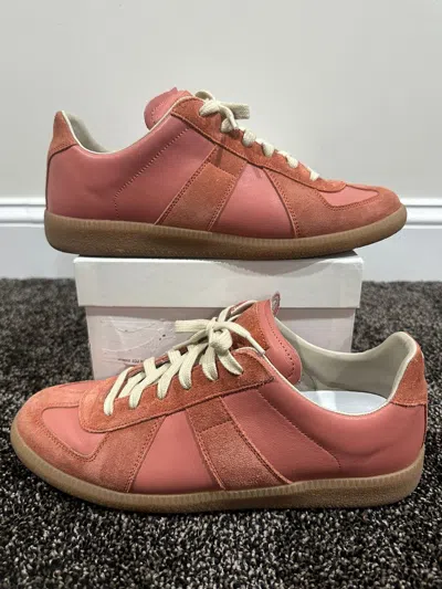 Pre-owned Maison Margiela Replica Gat Salmon Pink Sneaker