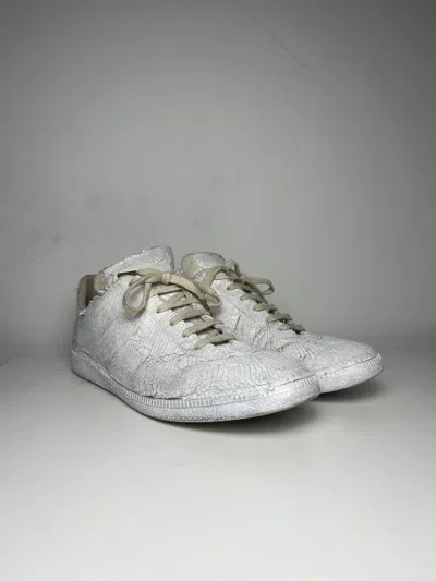 Pre-owned Maison Margiela Replica Gats Shoes In White